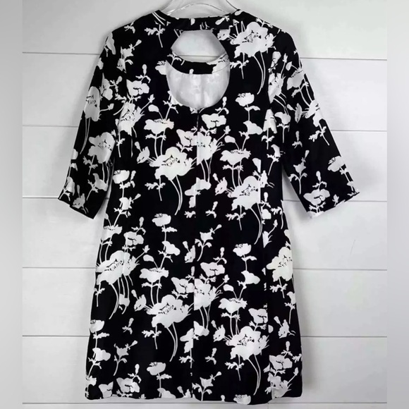 KATE SPADE X Florence Broadhurst 100% Silk Dorothy Floral Shift Dress size 8 - Picture 6 of 6